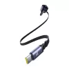 Autolader Baseus Enjoyment Max 60W met geïntegreerde USB-C-kabels, 60W uitgang