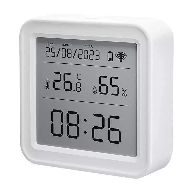 Temperatuur- en vochtigheidssensor Gosund ST17 Zigbee met lcd-display