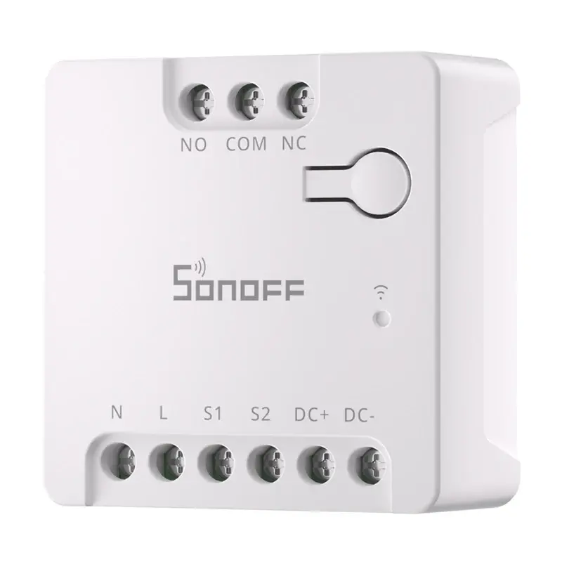 Slimme wlan-schakelaar Sonoff MINI-D AC/DC 12–48V potentialvrij contact