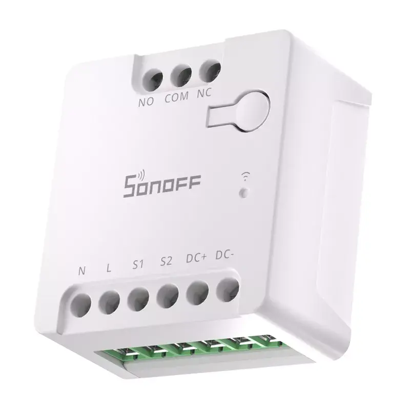 Slimme wlan-schakelaar Sonoff MINI-D AC/DC 12–48V potentialvrij contact