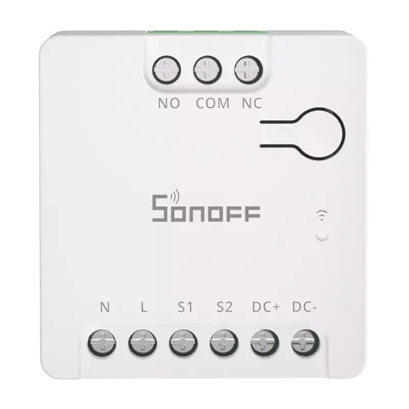Slimme wlan-schakelaar Sonoff MINI-D AC/DC 12–48V potentialvrij contact