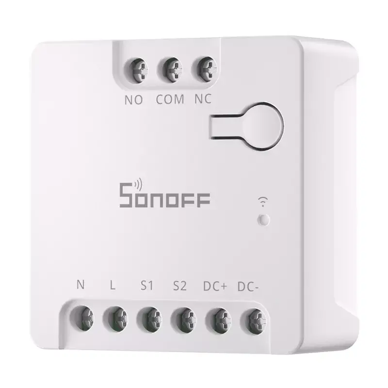 Slimme wlan-schakelaar Sonoff MINI-D AC/DC 12–48V potentialvrij contact