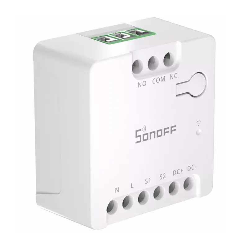 Slimme wlan-schakelaar Sonoff MINI-D AC/DC 12–48V potentialvrij contact