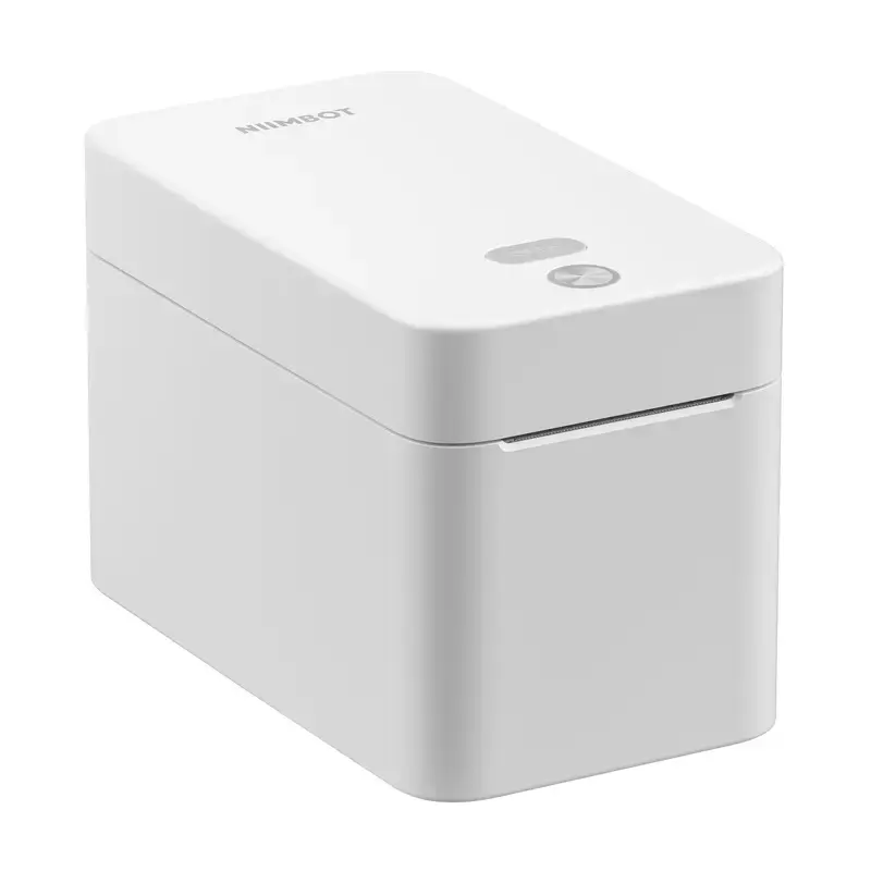 Labelprinter NIIMBOT K2 wit – draagbare Bluetooth-labelprinter, compact ontwerp
