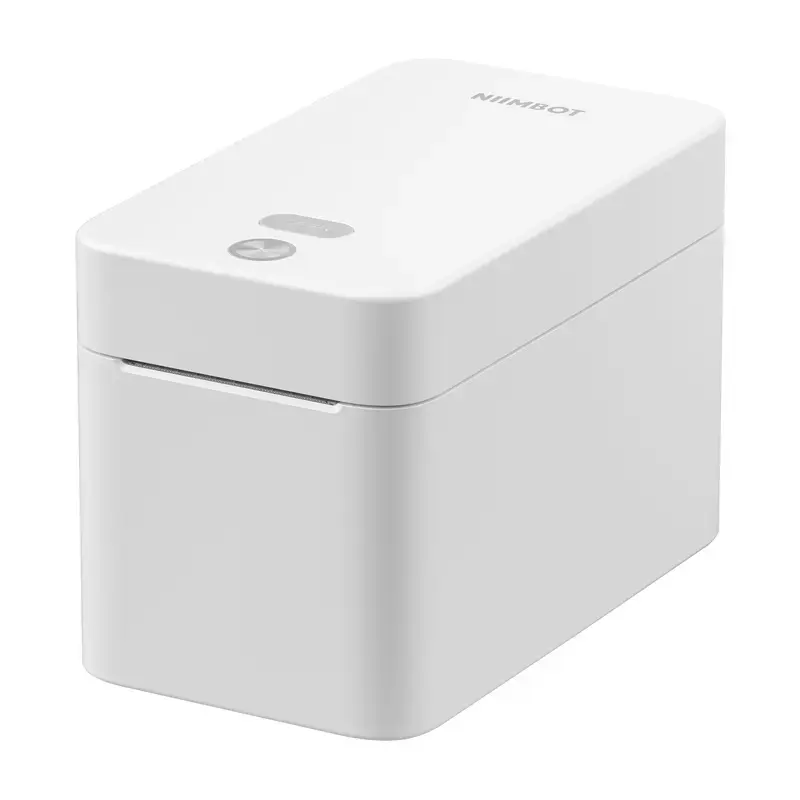 Labelprinter NIIMBOT K2 wit – draagbare Bluetooth-labelprinter, compact ontwerp