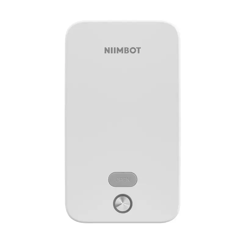 Labelprinter NIIMBOT K2 wit – draagbare Bluetooth-labelprinter, compact ontwerp