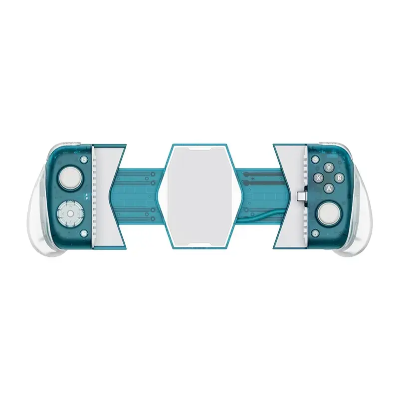 GameSir mobiele controller X3 Pro USB-C met telefoonhouder, blauw