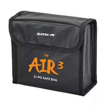 Batterijtas Sunnylife voor DJI Air 3 A3-DC599 — draagbare opbergruimte voor 3 batterijen