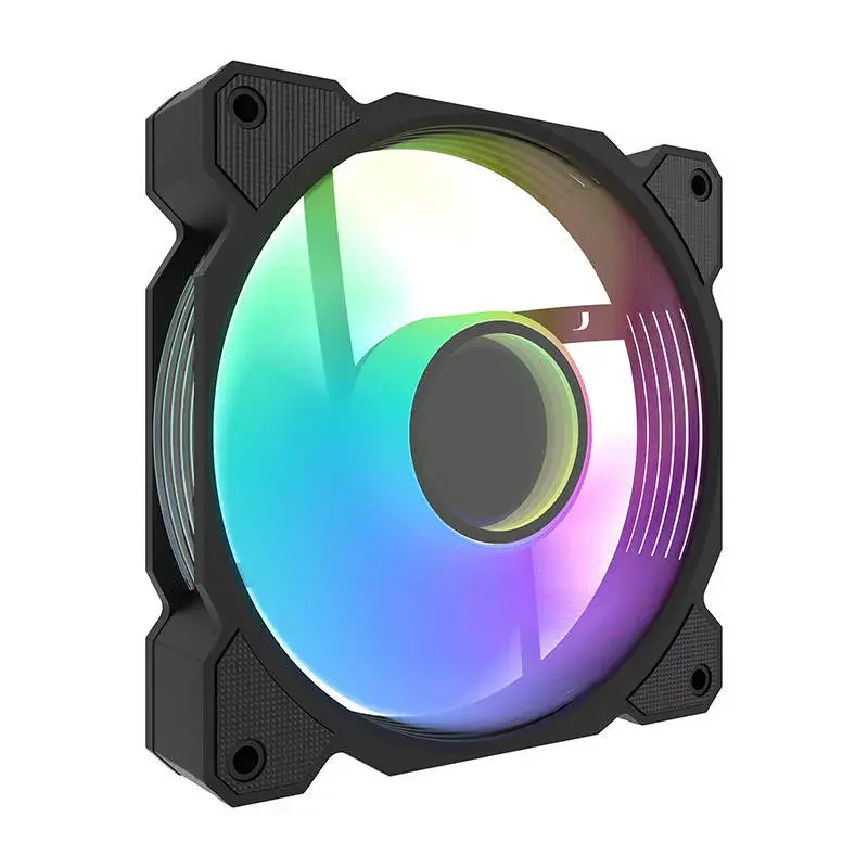 Koelventilator Darkflash DR08 (zwart) — behuizing/CPU-ventilator, model DR08 zwart