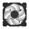 Koelventilator Darkflash DR08 (zwart) — behuizing/CPU-ventilator, model DR08 zwart