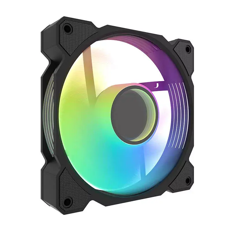 Koelventilator Darkflash DR08 (zwart) — behuizing/CPU-ventilator, model DR08 zwart