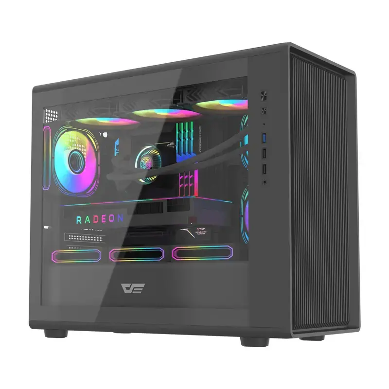 Computerbehuizing Darkflash DB460M Micro ATX zwart