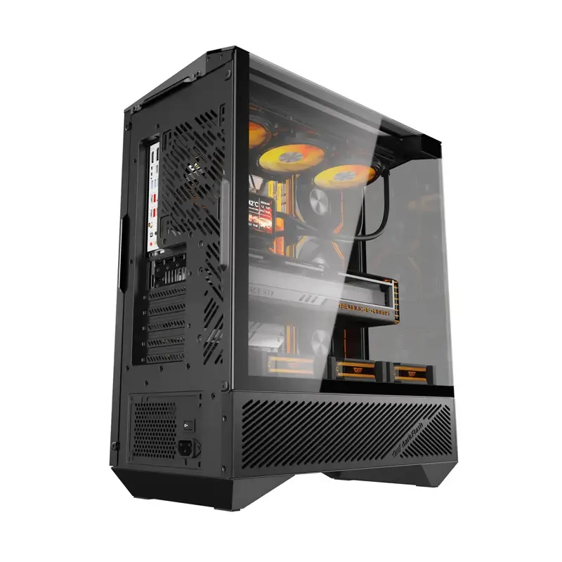 Computerbehuizing Darkflash DY460 ATX zwart