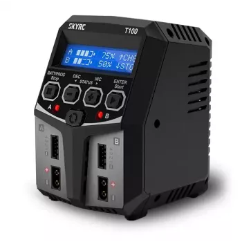 SkyRC T100 batterijlader AC, 5A laadstroom