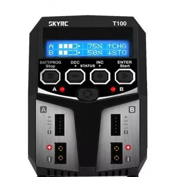 SkyRC T100 batterijlader AC, 5A laadstroom