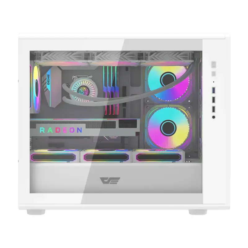 Computerbehuizing Darkflash DB460M Micro ATX wit