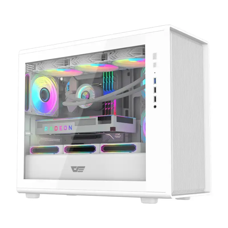 Computerbehuizing Darkflash DB460M Micro ATX wit