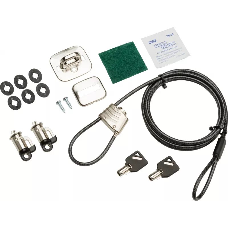 HP Business PC Security Lock v3 kit zwart sleutelslot voor pc