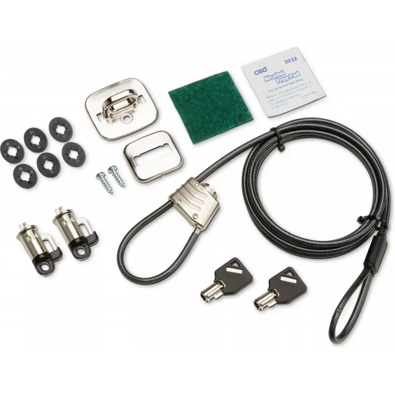 HP Business PC Security Lock v3 kit zwart sleutelslot voor pc