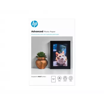 HP Advanced Photo Paper Glossy 250 g/m2 10 x 15 cm (101 x 152 mm) 25 vel