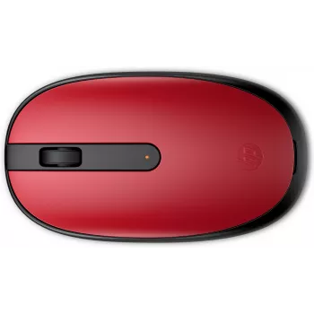 HP 240 Empire Red Bluetooth-muis, dubbelhandig, optisch, Bluetooth, 1600 DPI, rood