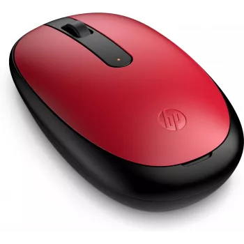 HP 240 Empire Red Bluetooth-muis, dubbelhandig, optisch, Bluetooth, 1600 DPI, rood