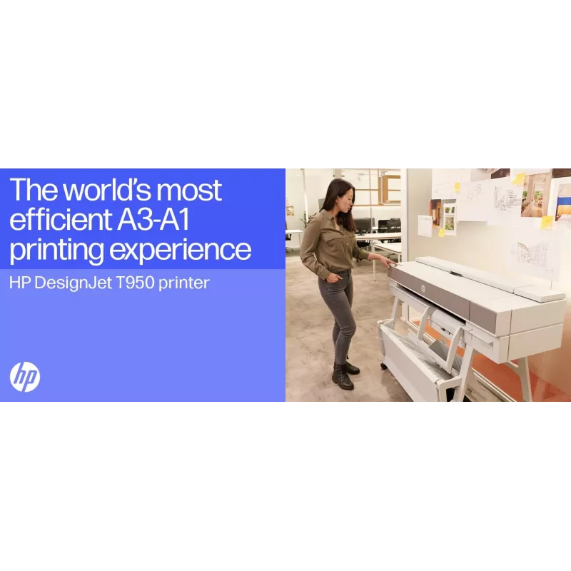 HP DesignJet T950 36-in Thermal Inkjet 2400x1200 DPI printer