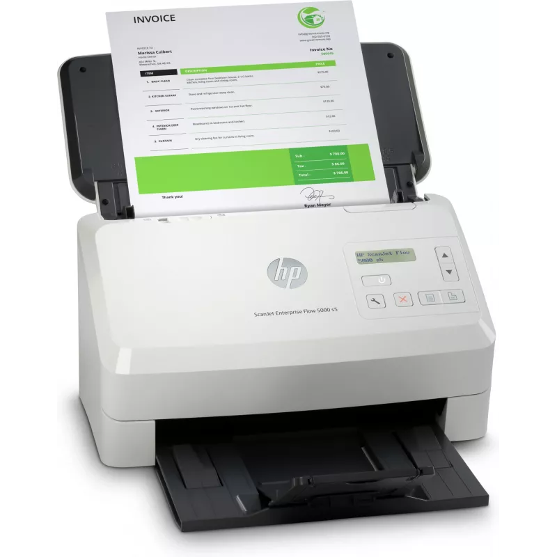 HP Scanjet Enterprise Flow 5000 s5 documentinvoerscanner 600 x 600 DPI A4 wit
