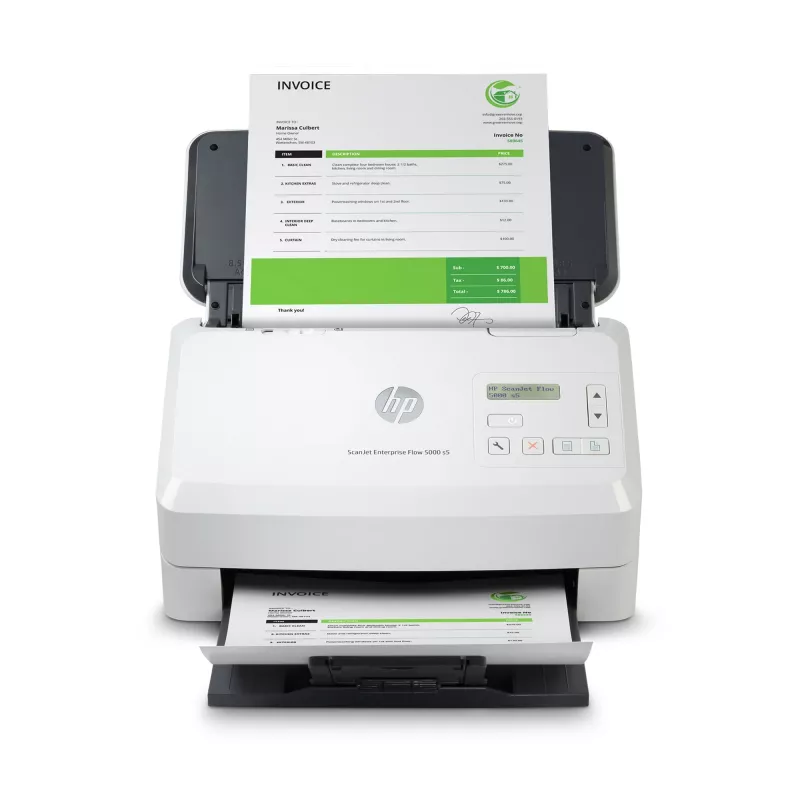 HP Scanjet Enterprise Flow 5000 s5 documentinvoerscanner 600 x 600 DPI A4 wit