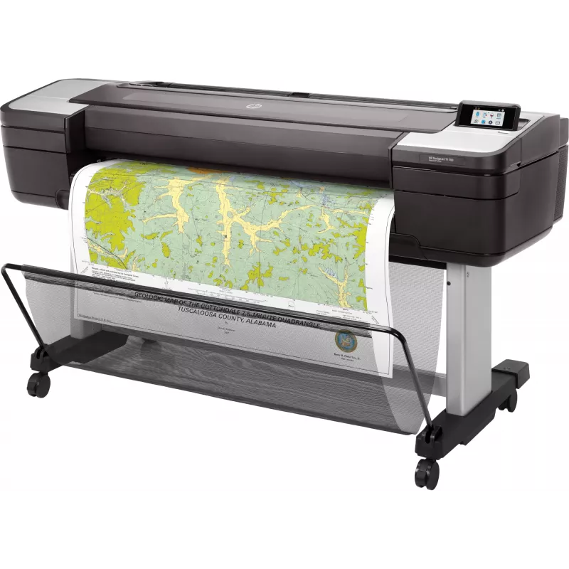 HP Designjet T1700 44-inch printer, thermische inkjet, 2400 x 1200 DPI, HP-GL/2, TIFF, JPEG, CALS G4, URF, cyaan, fotozwart, matzwart, magenta, geel, 2400 x 1200 DPI, 116 pagina's per uur