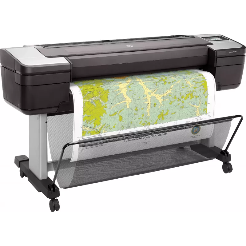 HP Designjet T1700 44-inch printer, thermische inkjet, 2400 x 1200 DPI, HP-GL/2, TIFF, JPEG, CALS G4, URF, cyaan, fotozwart, matzwart, magenta, geel, 2400 x 1200 DPI, 116 pagina's per uur