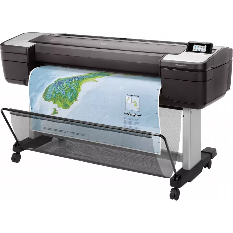 HP Designjet T1700 44-inch printer, thermische inkjet, 2400 x 1200 DPI, HP-GL/2, TIFF, JPEG, CALS G4, URF, cyaan, fotozwart, matzwart, magenta, geel, 2400 x 1200 DPI, 116 pagina's per uur