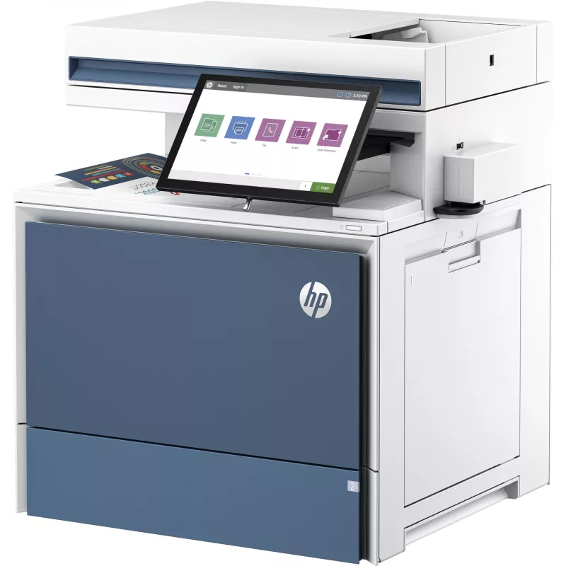 HP Color LaserJet Enterprise Flow MFP 5800zf printer, laser, kleurendruk, 1200 x 1200 DPI, A4, direct printen, wit