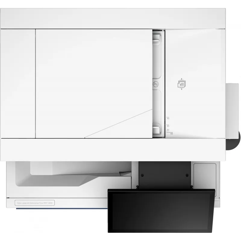 HP Color LaserJet Enterprise Flow MFP 5800zf printer, laser, kleurendruk, 1200 x 1200 DPI, A4, direct printen, wit