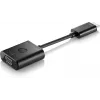 HP HDMI-naar-VGA-adapter, 0,045 m, HDMI, VGA (D-Sub), stekker, bus, zwart