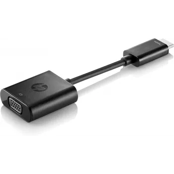 HP HDMI-naar-VGA-adapter, 0,045 m, HDMI, VGA (D-Sub), stekker, bus, zwart
