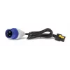 APC APDU9959EU3 stroomverdeleenheid (PDU) 24 AC-uitgangen 0U Zwart