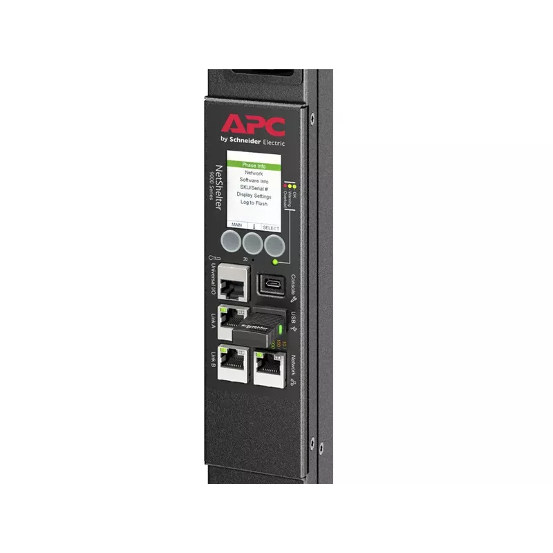 APC APDU9959EU3 stroomverdeleenheid (PDU) 24 AC-uitgangen 0U Zwart