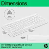 HP 350 compacte multi-device bluetooth-toetsenbord
