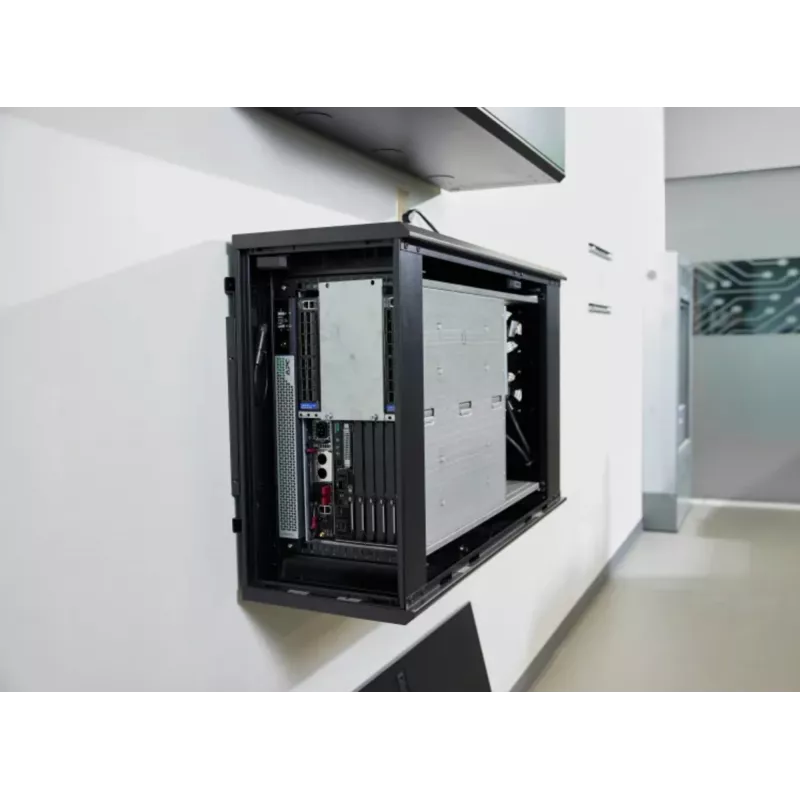 APC NetShelter 6U low-profile wandmontage rackbehuizing 230V serverdiepte