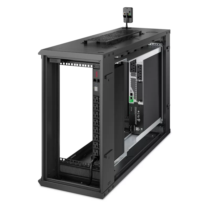 APC NetShelter 6U low-profile wandmontage rackbehuizing 230V serverdiepte