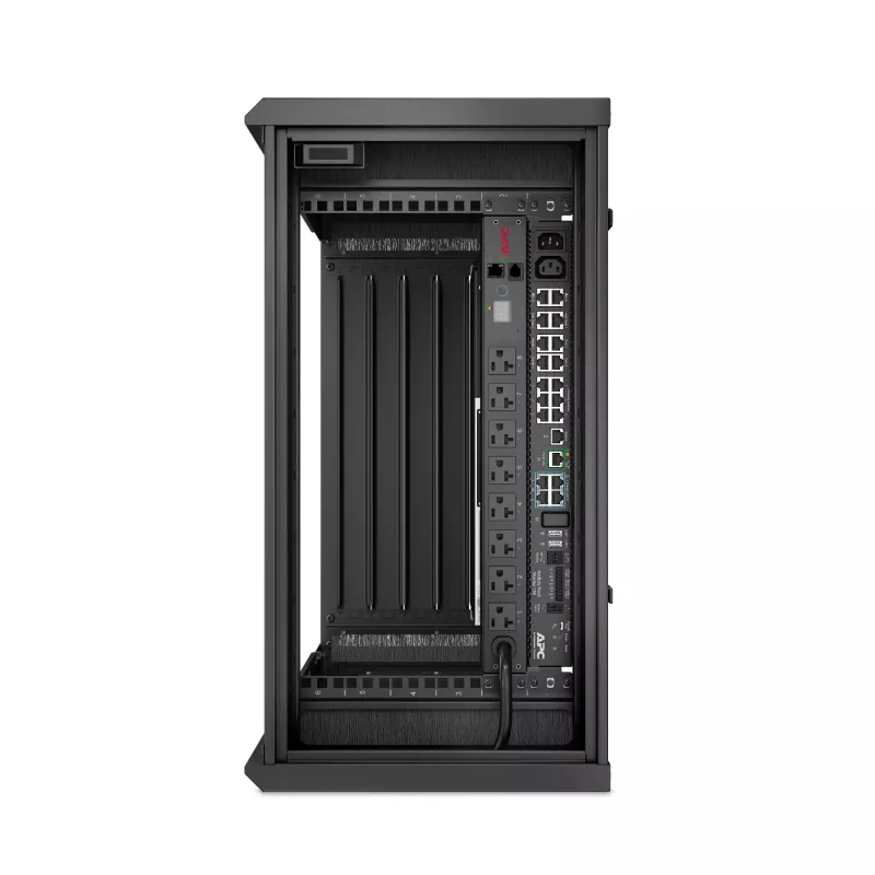 APC NetShelter 6U low-profile wandmontage rackbehuizing 230V serverdiepte
