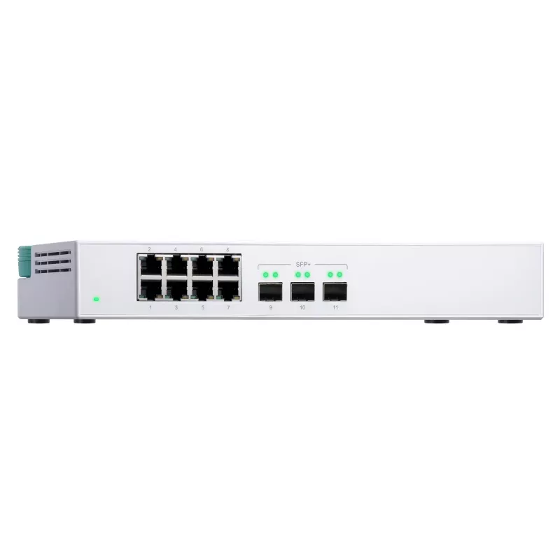 QNAP QSW-308S netwerkswitch unmanaged Gigabit Ethernet (10/100/1000) wit