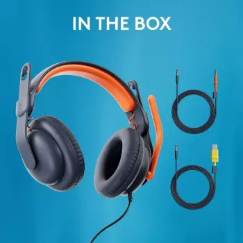 Headset Logitech Zone Learn Over Ear 3,5mm AUX