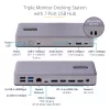 StarTech.com DK31C3MNCRUE laptop-dock/port-replicator bedraad USB 3.2 Gen 2 (3.1 Gen 2) Type-C