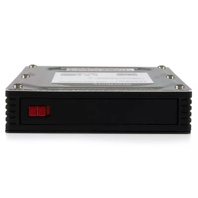 StarTech.com 2,5 inch naar 3,5 inch SATA aluminium behuizing voor harde schijf met SSD-/HDD-hoogte tot 12,5 mm
