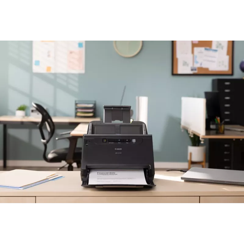 Canon imageFORMULA DR-C240 duplex desktop-documentscanner, 216 x 3000 mm, 600 x 600 DPI, 24 bit, 24 bit, 45 ppm, 30 ppm