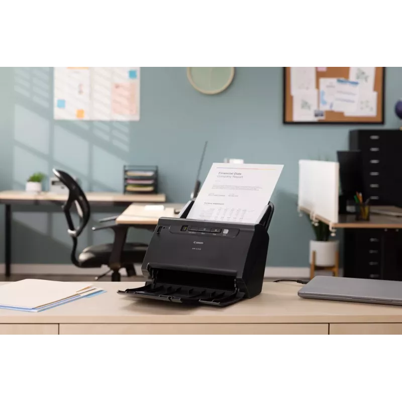 Canon imageFORMULA DR-C240 duplex desktop-documentscanner, 216 x 3000 mm, 600 x 600 DPI, 24 bit, 24 bit, 45 ppm, 30 ppm