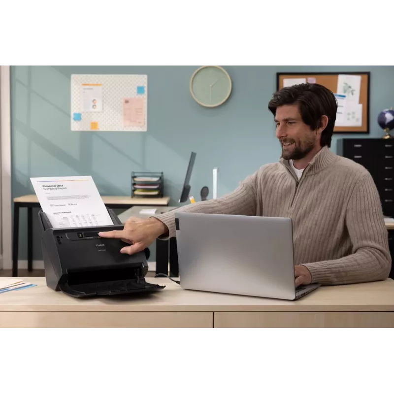 Canon imageFORMULA DR-C240 duplex desktop-documentscanner, 216 x 3000 mm, 600 x 600 DPI, 24 bit, 24 bit, 45 ppm, 30 ppm