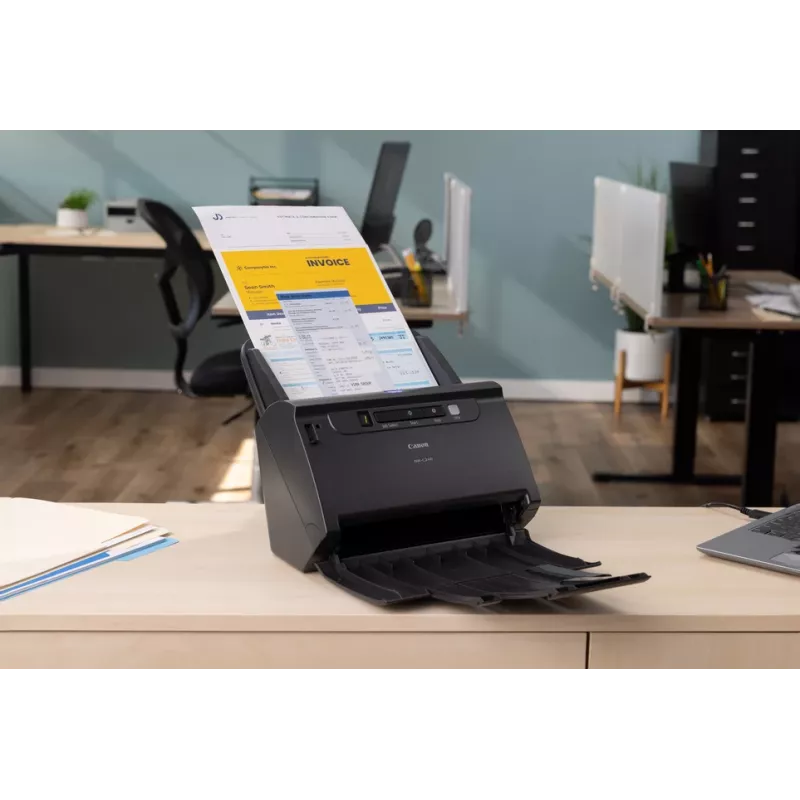 Canon imageFORMULA DR-C240 duplex desktop-documentscanner, 216 x 3000 mm, 600 x 600 DPI, 24 bit, 24 bit, 45 ppm, 30 ppm